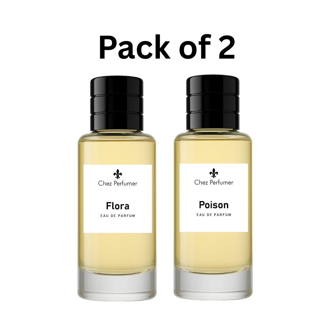 Pack of Two Chez Flora and Chez Poison