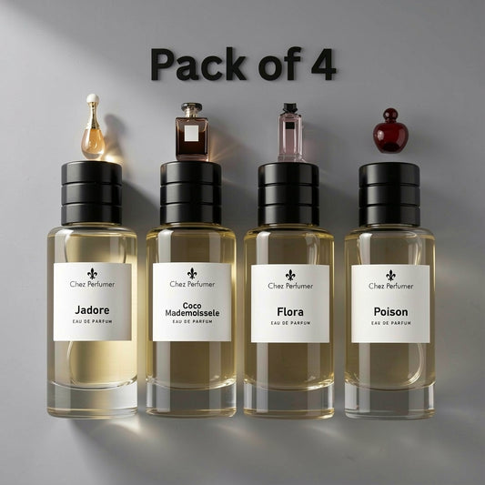 Coco , Jadore , Flora , Poison (50 ML)