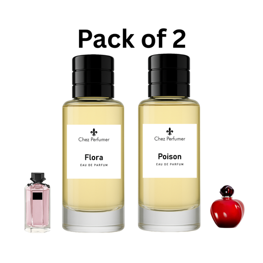 Pack of Two Chez Flora and Chez Poison