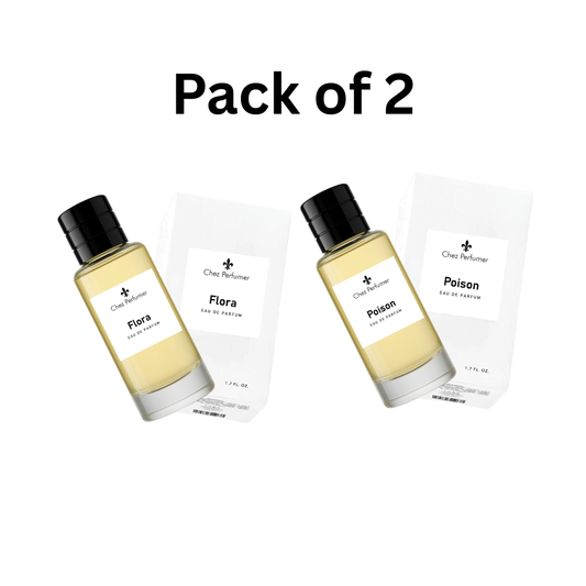 Pack of Two Chez Flora and Chez Poison