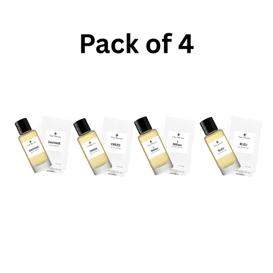 Pack of Four Chez Sauvage, Chez Creed, Chez 1 Million, and Chez Bleu